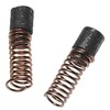 vhbw 2 x Carbon Brush Motor Carbon Abrasive Carbon Replacement