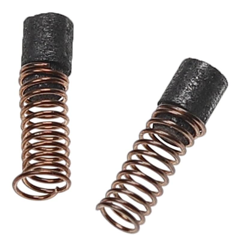 vhbw 2 x Carbon Brush Motor Carbon Abrasive Carbon Replacement