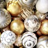 20 Napkins Golden Tree Baubles Decoration Winter Christmas Table Decoration 33 x 33 cm