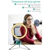 IK Multimedia Anillo de luz de 10 pulgadas, Amarillo cálido,