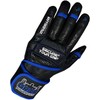 Elite Leather Gym Gloves Built in 2" Wide Wrist Wraps