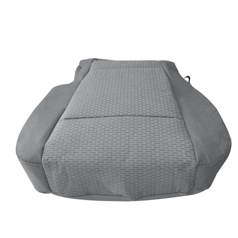 UINIEBOOM Passenger Bottom Cloth Seat Cover, Replacement Gray Passenger Side