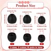 18 Pairs Silicone Ear Bud Replacement Ear Tips for in-Ear