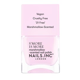 Nails Inc S'More is More Marshmallow-Scented Nail Polish - A Little Mallow-Dramatic 0.47 fl oz / 14 mL