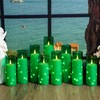 Nimiko Flickering Flameless LED Candles,Battery Operated Candles 9 Pcs with