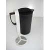 TUPPERWARE Exclusiv Crema Momenti 500 ml Schwarz Milchschaum Milchschäumer