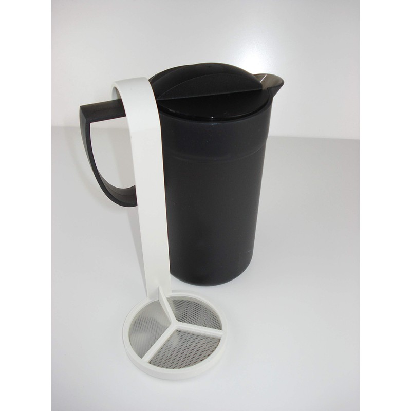 TUPPERWARE Exclusiv Crema Momenti 500 ml Schwarz Milchschaum Milchschäumer