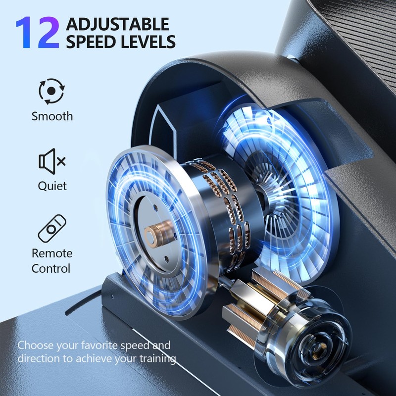 Under Desk Elliptical Machine for Senior Mini Elliptical Leg Exerciser