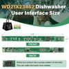 WD21X23462 Dishwasher User Interface