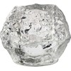 Kosta Boda Snowball Crystal Votive, 3.5" X 4.2"