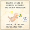 Mr. & Mrs. Panda Magnet Volleyball Jump - Gift, Wings,