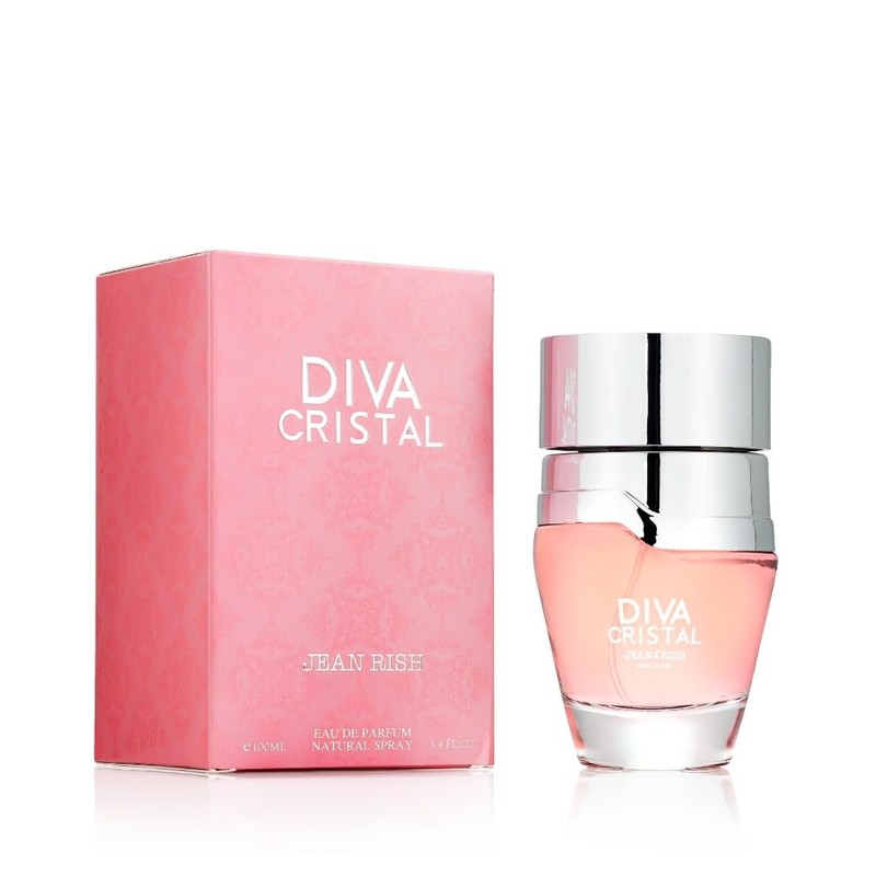Jean Rish Diva Cristal, Eau De Parfum For Women (3.4
