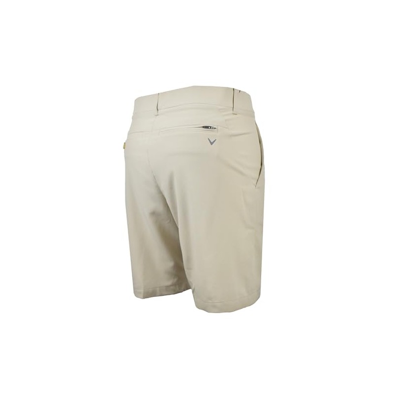 Callaway Golf 9" Flat Front Swing Tech Shorts Silver Lining