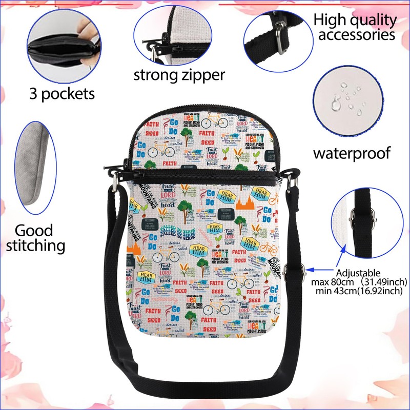 PXTIDY LDS Missionary Crossbody Bag Believe There Is Good In