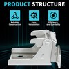 ECOTRIC Front Lower Door Hinge Assembly Compatible with 1996-2002 Dodge