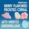 Boo Berry Cereal with Monster Marshmallows, Kids Breakfast Cereal, Halloween