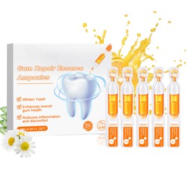 Gum Repair Essence Ampoules, Gum Regrowth Serum, Effective Whitening Ampoule Tooth Serum, Anti-Inflammatory Whitening Dental Disposable Serum, Enhances Gum, Reduces Inflammation & Gingival Recession