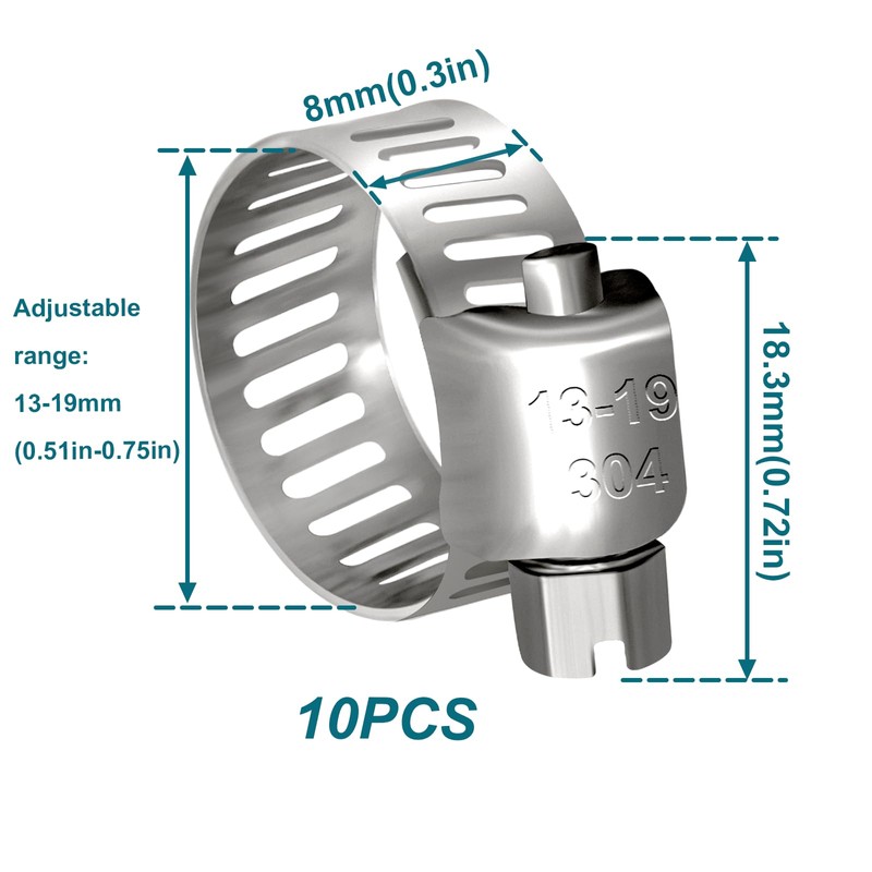 HOUSUN Fuel Line 3/8 Inch ID, Fuel Hose 10FT, J30R7