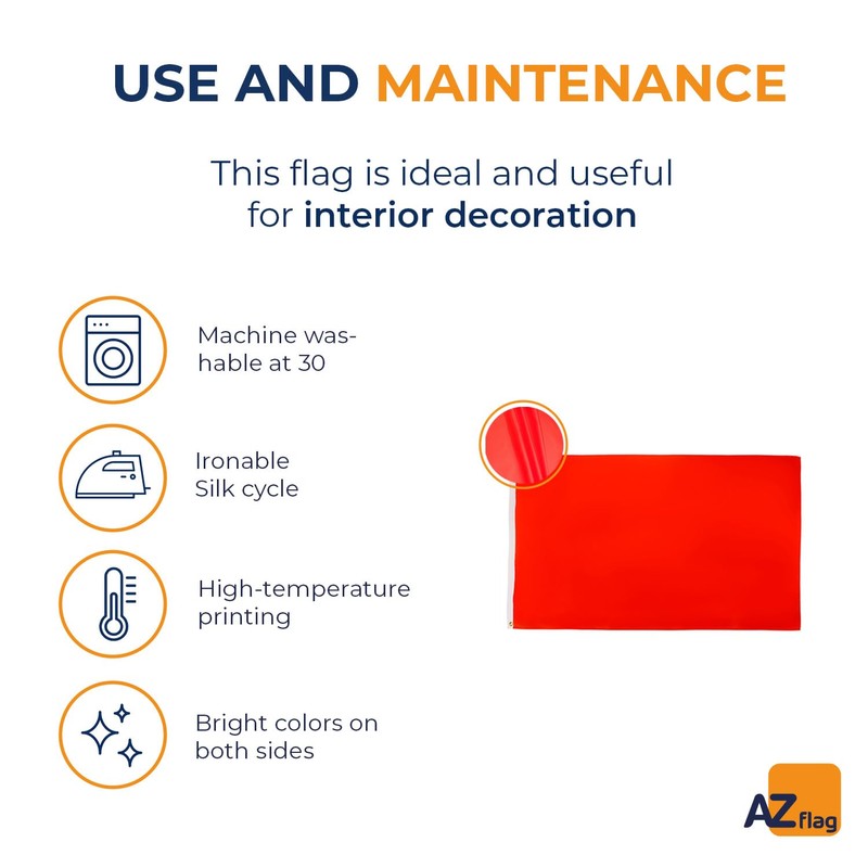 AZ FLAG - Race Officer Red Flag - 2x3 Ft