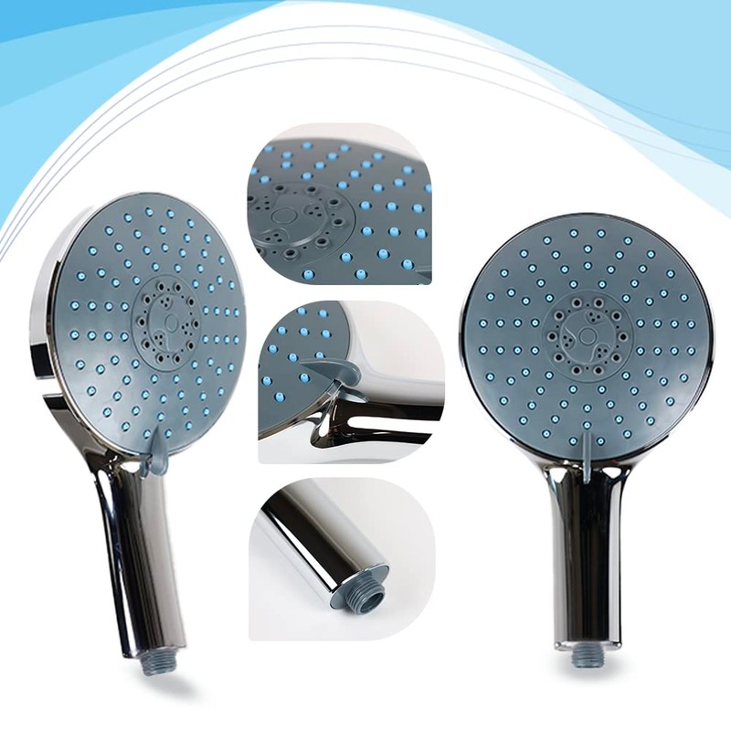 Bath4U Shower Head with Hose and Water-Saving Inserts | Shower