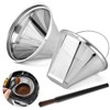 TILZIKA Reusable Cone Coffee Filter 2 Pack for Cuisinart Brewers