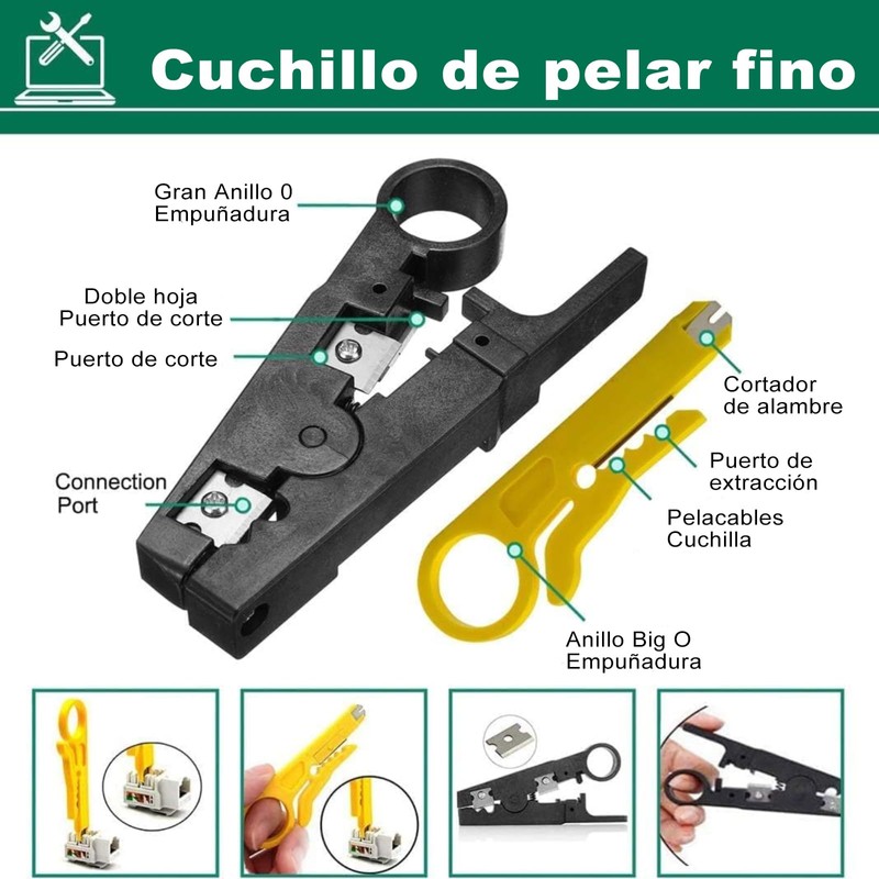 Kammoy Kit de Herramientas de Mantenimiento 10 En 1 Para