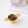 Octavius Tea Infuser | Empress Brass Infuser with Bottom Holder