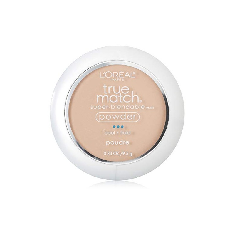 L'Oreal True Match Powder, Alabaster [C1], 0.33 oz (Pack of