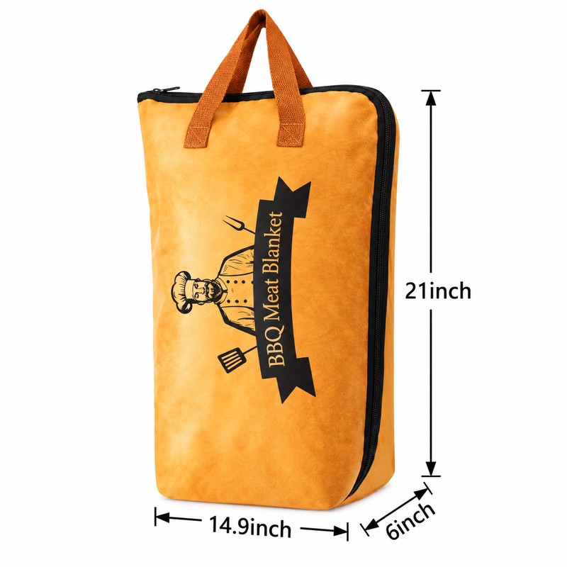 Insulated BBQ Meat Resting Bag for Brisket and Grilled Meats