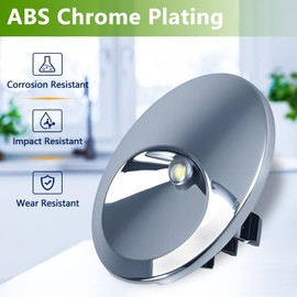 RUHUALIFE Refrigerator LED Light and Cover Assembly Refrigerator Lamp Modules with Cover Compatible with GE Replace#: WR55X11132 WR55X25754