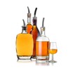 Westmark 2 Spirit Pourers for Bottles, with Trachea, Plastic Cork/Brass,