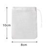 nuoshen 50 Pack Cotton Muslin Drawstring Bags,10 * 8cm 100%