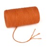 jijAcraft 100M Orange Jute String Twine, 2MM 3-PLY Craft Garden