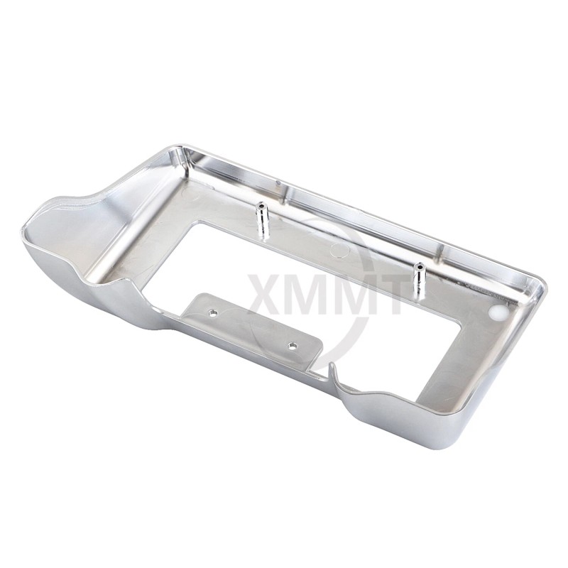 Unbranded Chrome Oil Cooler Cover For Harley Touring Trike Road