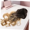 WOONEKY Long Wavy Wig with Bangs for Women High Temperature
