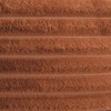 FUTEI Brown Striped Decorative Throw Pillow Covers 18x18 Inch Set