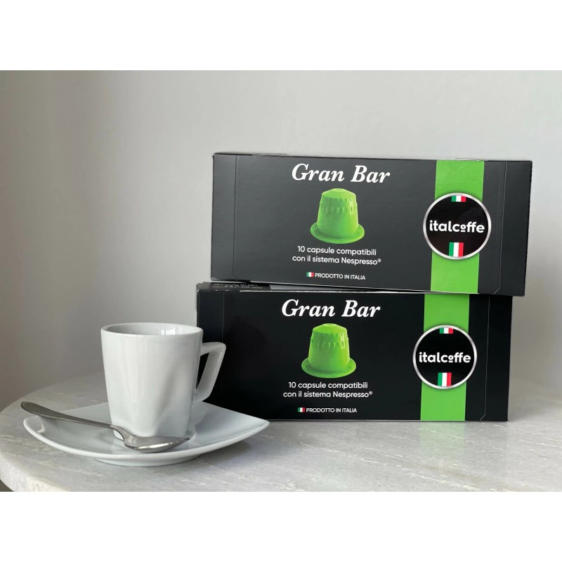 Italcoffe coffee expresso Best Flavor Espresso capsules compatible Nespresso -