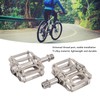 2PCS Folding Bike Pedals Ti Alloy Non Slip 3 Sealed