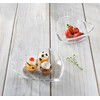 Barski Glass Bowl - Heart Shaped - Bowls - Set
