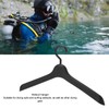 1Pair Wetsuit Hanger Black Versatile Sturdy Anti Slip Durable Diving