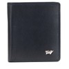 BRAUN BÜFFEL Men's Wallet Made of Genuine Cowhide Leather Golf with RFID Protection - Zetilose Wallet with Carré 6 Card Slots - Elegant Black