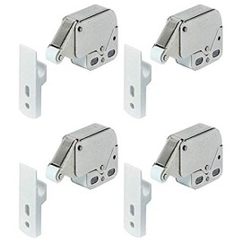 x4 Mini Touch Catch Latch Cabinets Caravan Motorhome Cupboard Doors