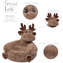 Trend Lab Children's Plush Moose Character Chair