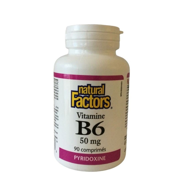 B6 by Natural Factors - 90 tablets, 50 mg