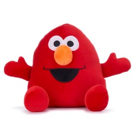 Whitehouse Leisure Sesame Street Squashy Podgies Elmo 10inch Soft Toy (ELMO)