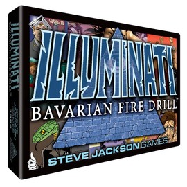 Steve Jackson Games Illuminati: Bavarian Fire Drill Expansion Card Game Adds New Groups and Artifacts for a Strategic Twist Requires Base Game 3 to 6 Players for Ages 10 and Up