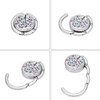 HorBous Purse Hooks, Foldable Handbag Hook, Women Bag Purse Hook