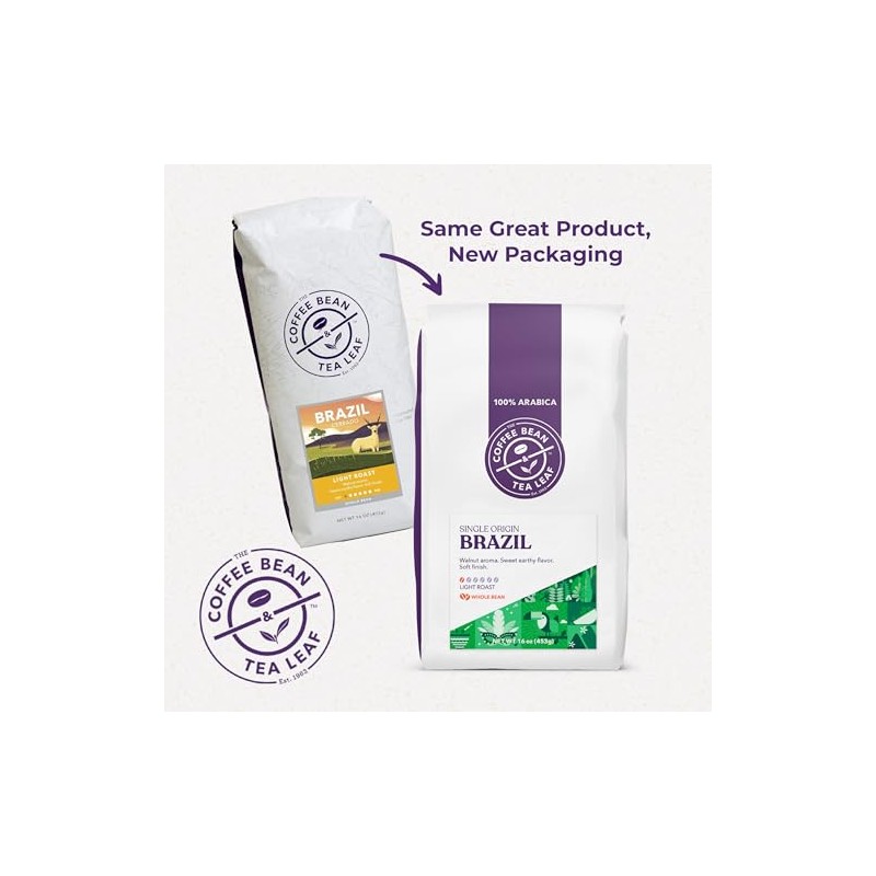 The Coffee Bean & Tea Leaf, Brazil Cerrado, Light Roast