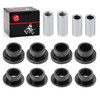Rear Shock Absorber Bushings Sleeve Kit 8Pcs For Polaris Ranger