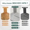 BEKVEM HIPS Shower Benches for Inside Shower, Waterproof Shower Stool